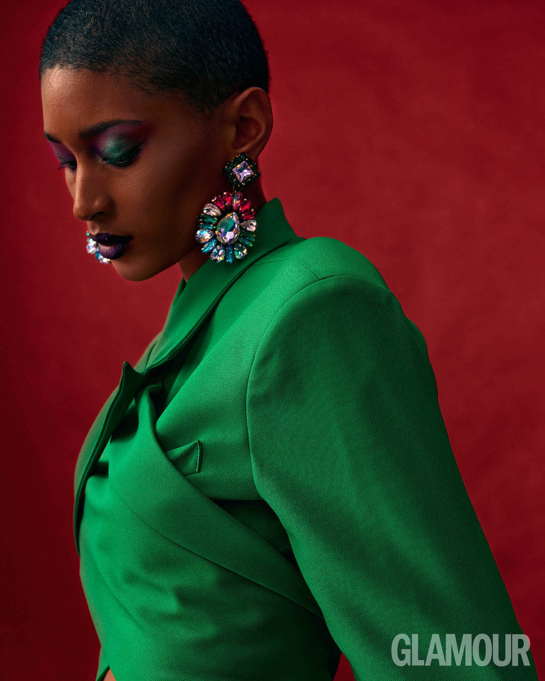 New Editorial featuring Jolita earrings for Glamour South Africa