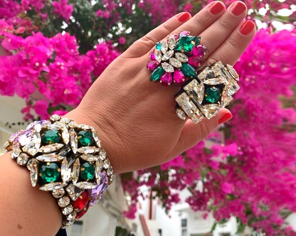 Delphine bracelet multicoloured