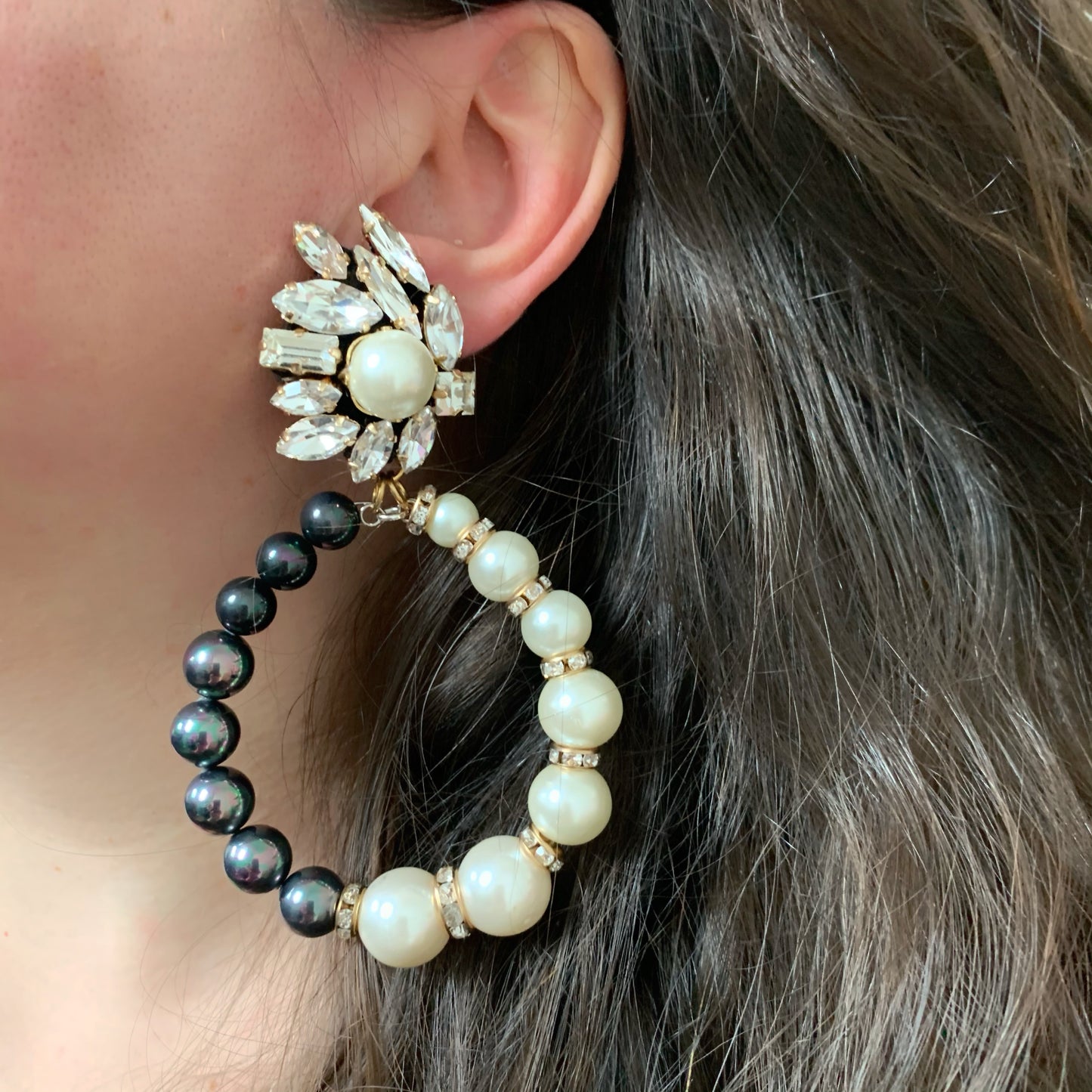 Nicolette pearl earrings
