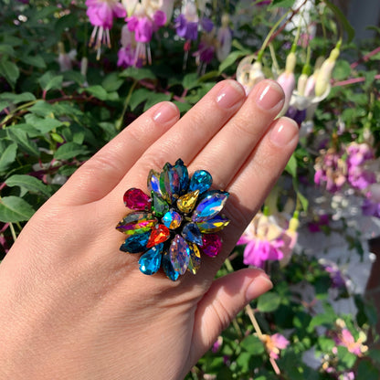 Sophia multicoloured ring